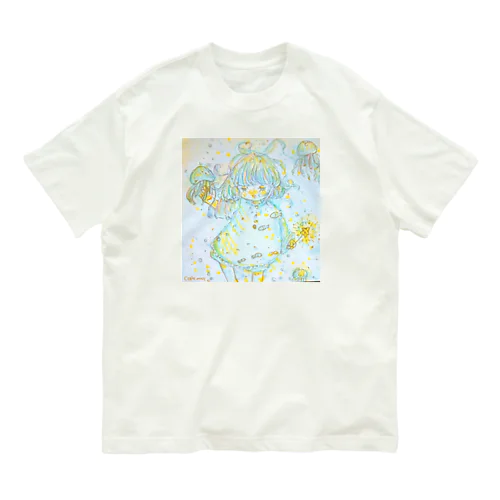 すやすやくらげ Organic Cotton T-Shirt