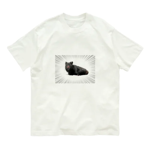 クロクマのルナたん Organic Cotton T-Shirt