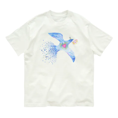 「LOVE」 オーガニックコットンTシャツ