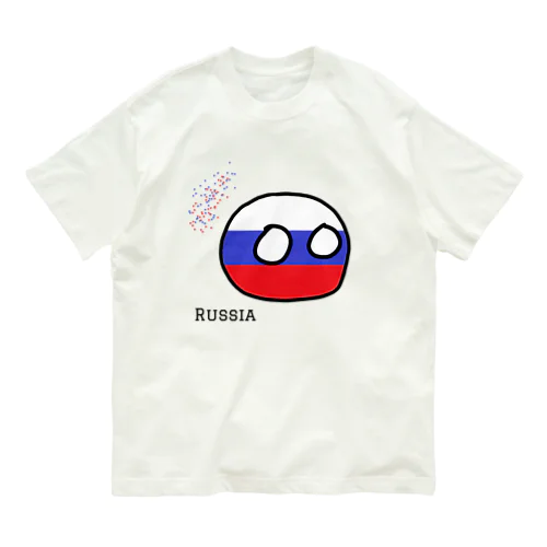 ろしあ（Russia） オーガニックコットンTシャツ