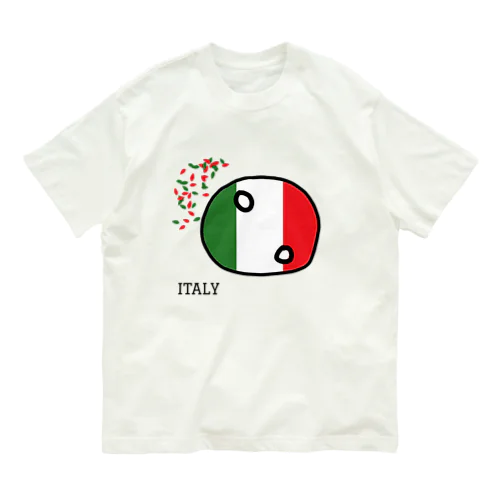 いたりあ（ITALY） Organic Cotton T-Shirt