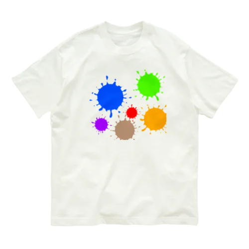 Drop colors  オーガニックコットンTシャツ