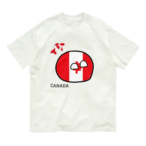 かなだ（Canada） オーガニックコットンTシャツ