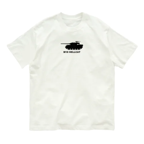 M18 ヘルキャット（黒） Organic Cotton T-Shirt