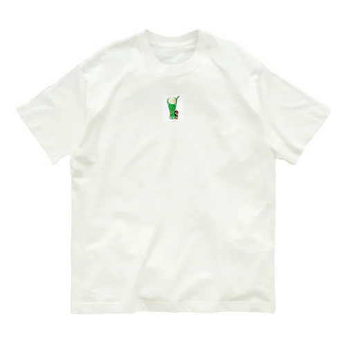 ラムちゃんとクリームソーダ Organic Cotton T-Shirt