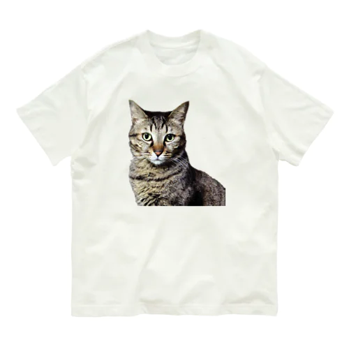 猫様スタンダード オーガニックコットンTシャツ