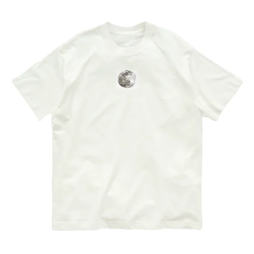 リョクくん、月撮影 Organic Cotton T-Shirt