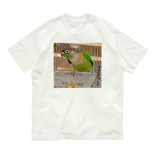 ウロコインコのおーちゃん Organic Cotton T-Shirt