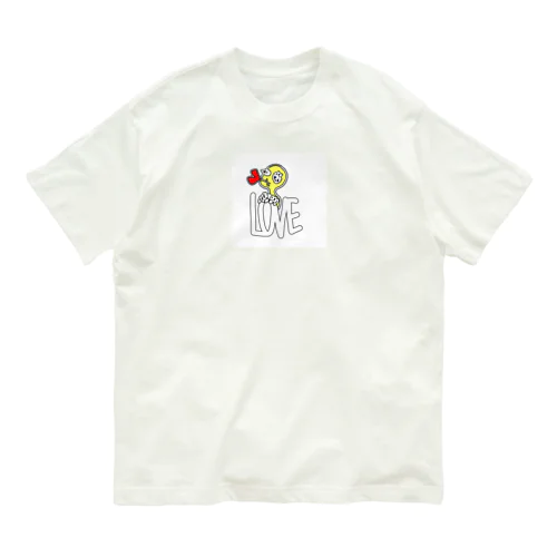 ピンキーLove オーガニックコットンTシャツ