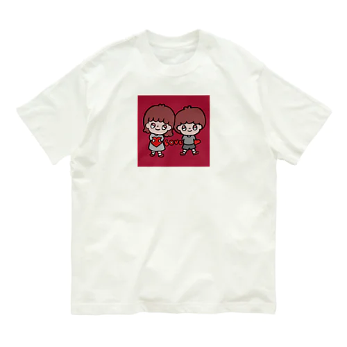 女の子男の子 Organic Cotton T-Shirt