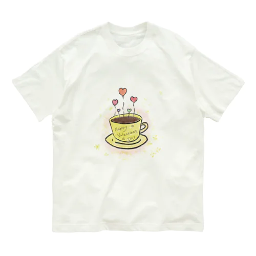 バレンタイン オーガニックコットンTシャツ