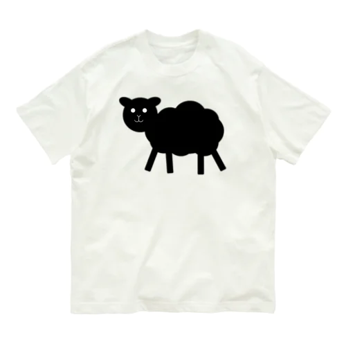 クロヒツジくん Organic Cotton T-Shirt