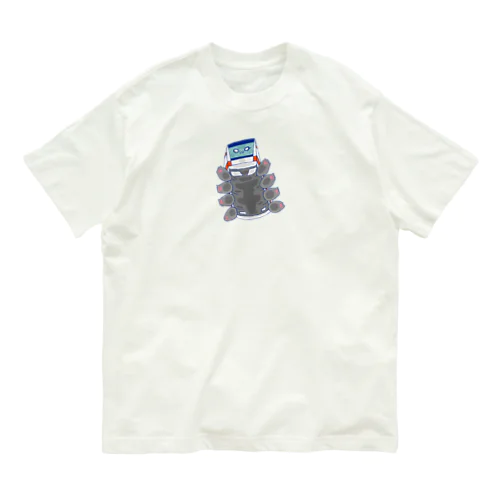 芋虫ぺたり Organic Cotton T-Shirt
