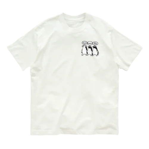 ユーディプテス属のペンギンたち1 Organic Cotton T-Shirt