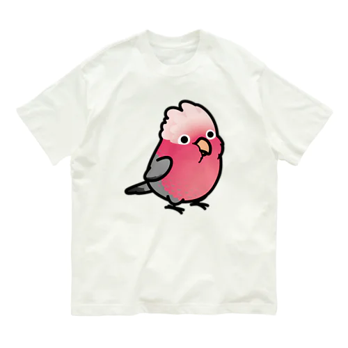 Chubby Bird　モモイロインコ オーガニックコットンTシャツ