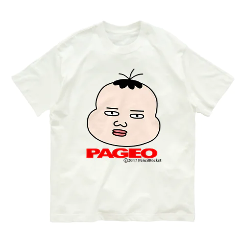 パゲオ tPGO_01 オーガニックコットンTシャツ