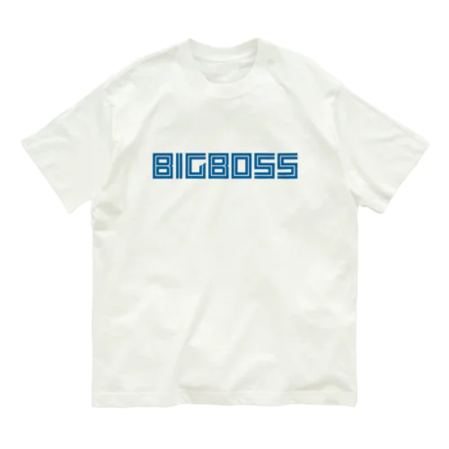 「BIG BOSS」新ロゴ フォント Organic Cotton T-Shirt