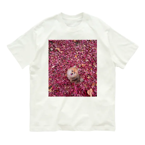 ポメラニアンまみちゃん Organic Cotton T-Shirt