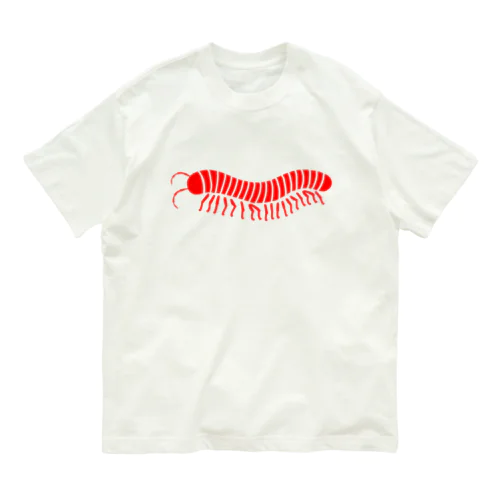 ヤスデ　ワンポイント Organic Cotton T-Shirt