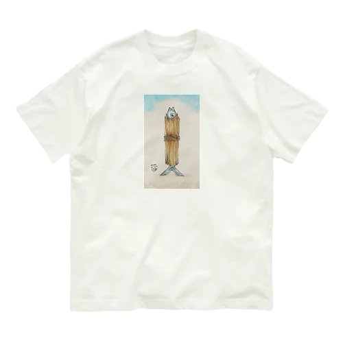 うろこのすまき Organic Cotton T-Shirt