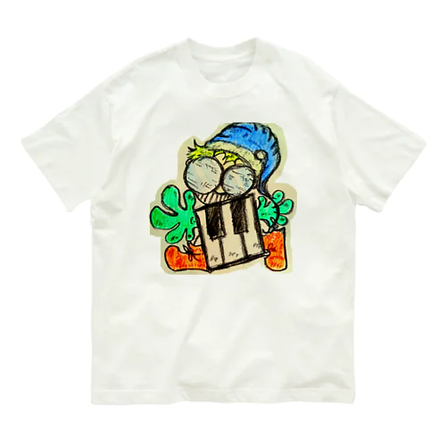 Pianoman カラフル Organic Cotton T-Shirt