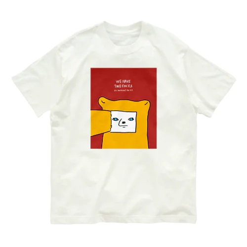 トゥーフェイス オーガニックコットンTシャツ