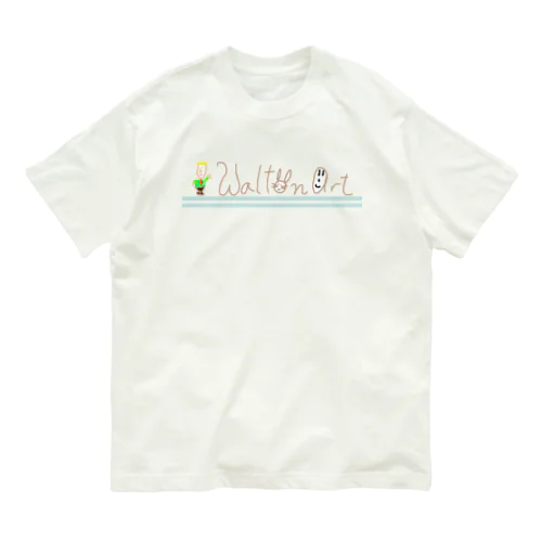 Waltonart マリン オーガニックコットンTシャツ