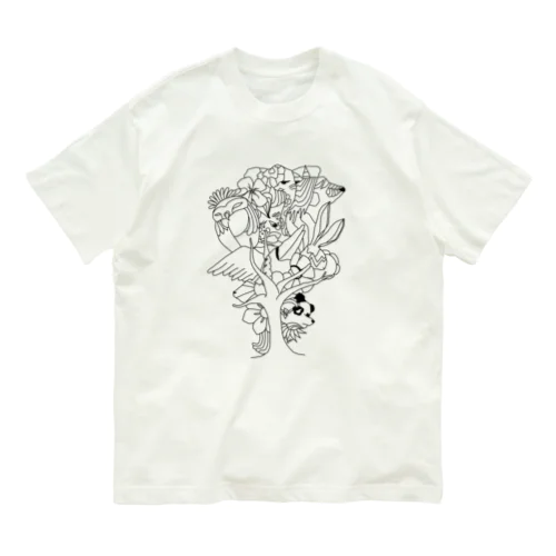動物の木 Organic Cotton T-Shirt