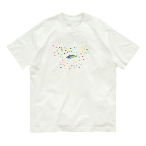 ハートの海 Organic Cotton T-Shirt