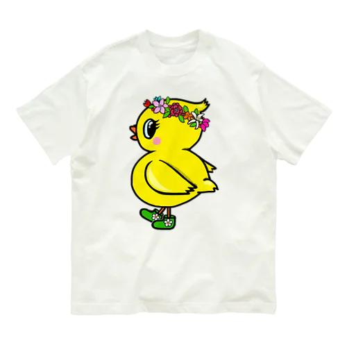 花冠ひよ子 Organic Cotton T-Shirt