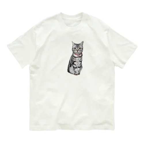 猫のトォーラ オーガニックコットンTシャツ