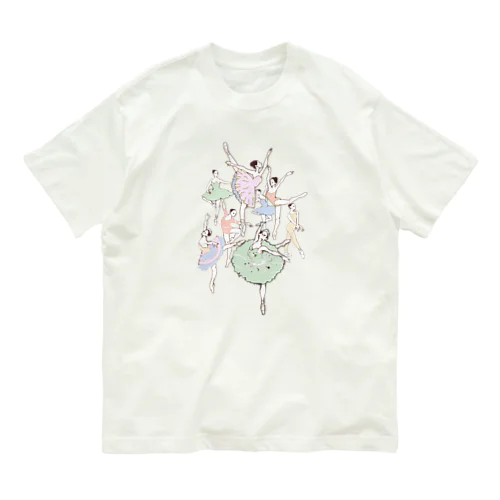 バレリーナたち　2 オーガニックコットンTシャツ