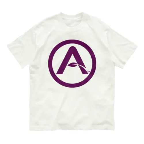 ASILI-LOGO-サークル(マゼンダ)シリーズ Organic Cotton T-Shirt