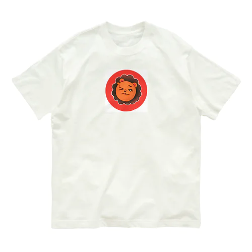 らいおん Organic Cotton T-Shirt