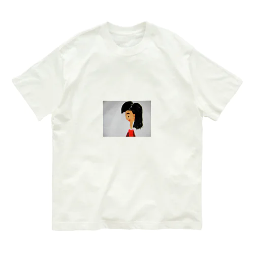 ホラー小説　糞霊のキャラクター糞森寧々子アナウンサー Organic Cotton T-Shirt