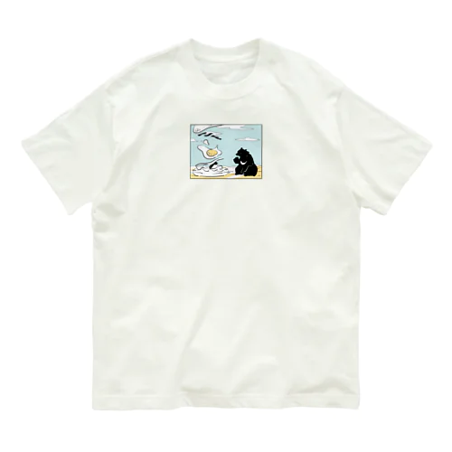 バーガーの降る昼 Organic Cotton T-Shirt