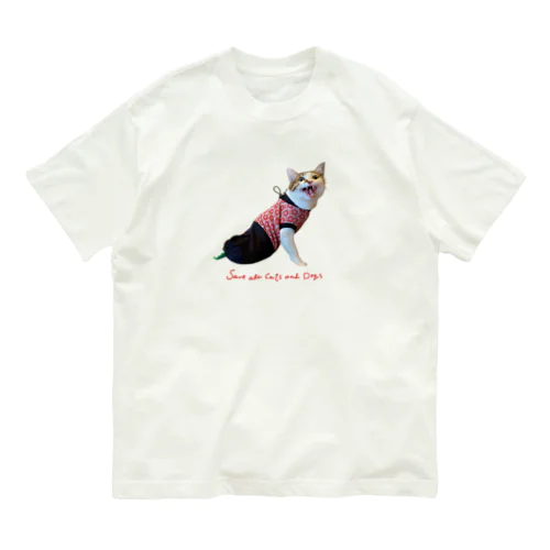 にっこりエース by musubiyori Organic Cotton T-Shirt