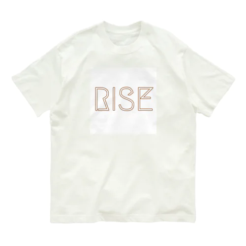 RISE オーガニックコットンTシャツ