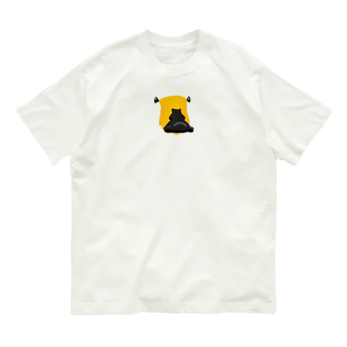 オオハクチョウの顔 オーガニックコットンTシャツ