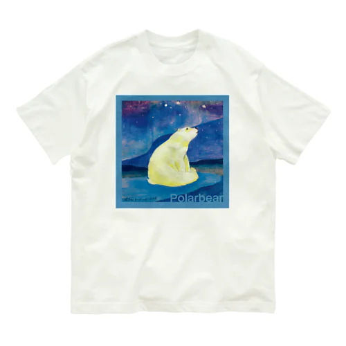 Polarbear b オーガニックコットンTシャツ