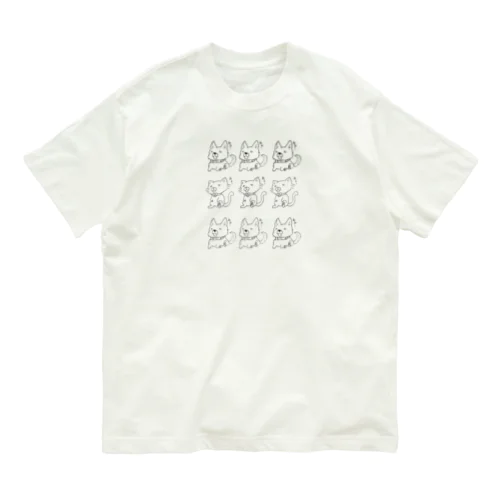 いぬねこ集合 Organic Cotton T-Shirt