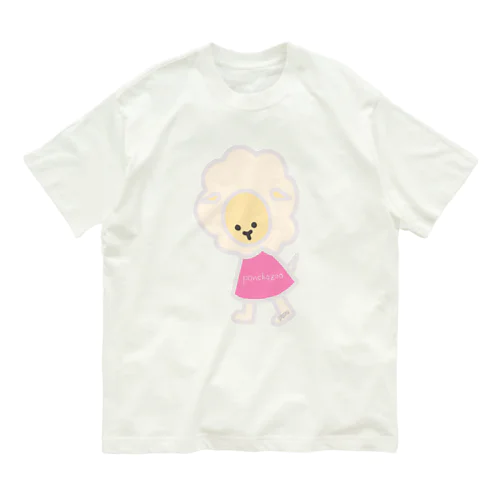 ヒツジサン(ponchozoo) Organic Cotton T-Shirt