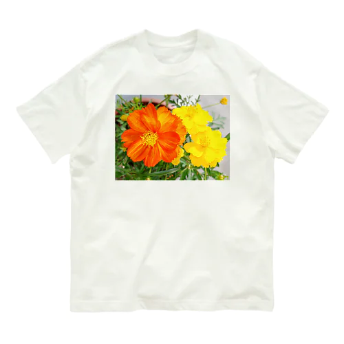 希望　🏵️マリーゴールド🏵️ オーガニックコットンTシャツ