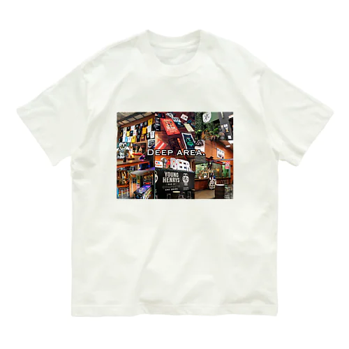 Deep area. オーガニックコットンTシャツ