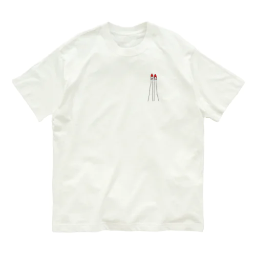 おみ足 Organic Cotton T-Shirt