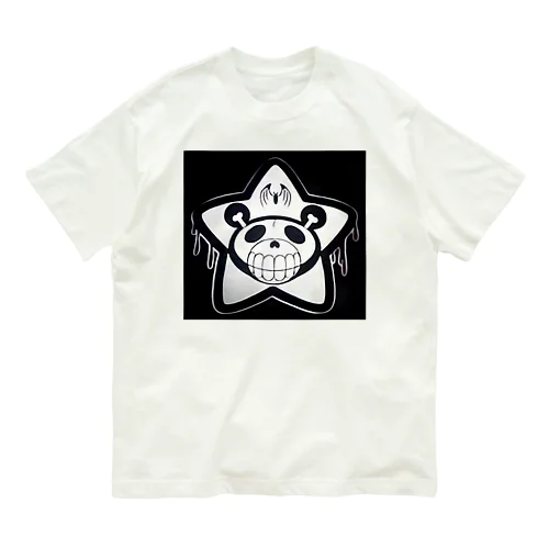 ずっきゅんしか来ない熊 Organic Cotton T-Shirt