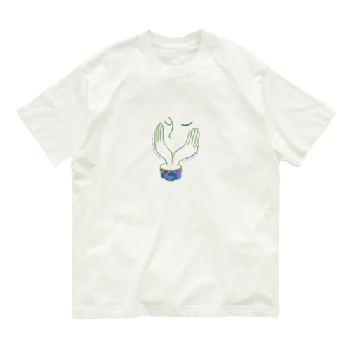 ふわふわマインド/floating mind オーガニックコットンTシャツ