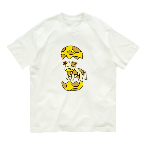 パカっと子ウシくん オーガニックコットンTシャツ