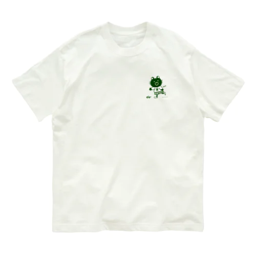 ねおきくま Organic Cotton T-Shirt