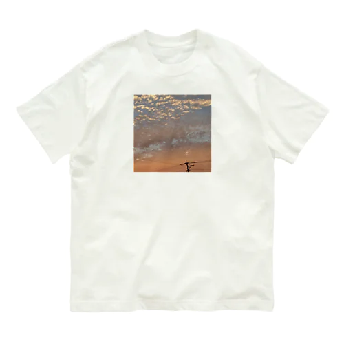 夕陽 オーガニックコットンTシャツ